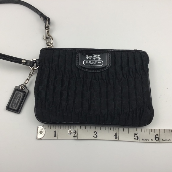 Coach Black Wristlet - Picture 12 of 14